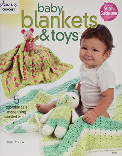 Baby Blankets & Toys: 5 Adorable Sets with Worsted-Weight Yarn